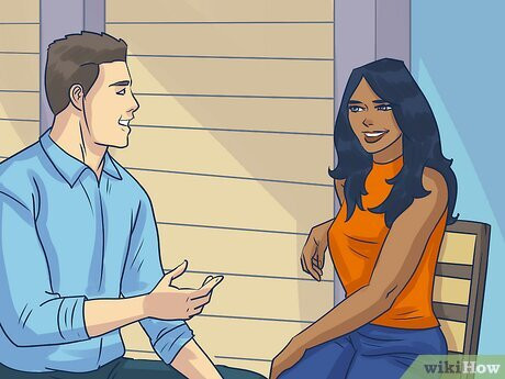 Step 4 Tell a more personal or flirtatious story.