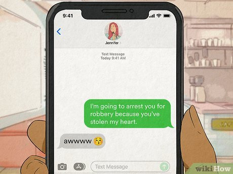 Step 27 “I’m going to arrest you for robbery because you’ve stolen my heart.”