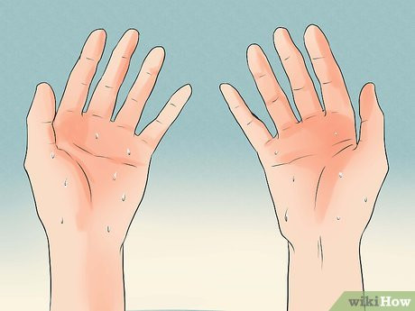 Step 3 See if your palms get sweaty when you talk to him.