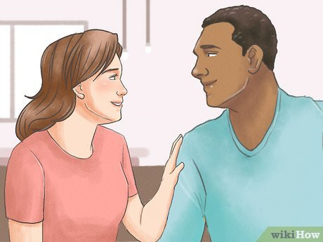 He may be feeling pulled between you and his children.