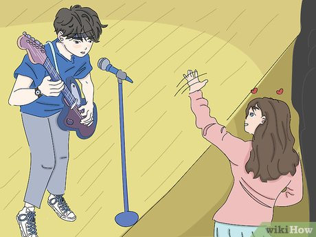 Step 3 Go to his events to support him.