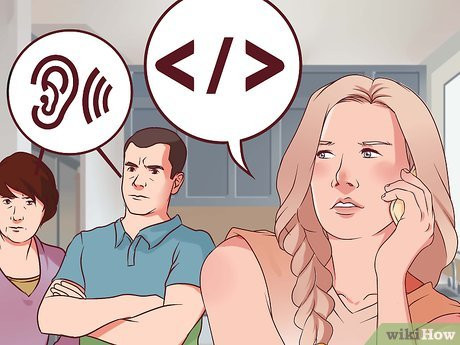 Step 3 Speak in code.